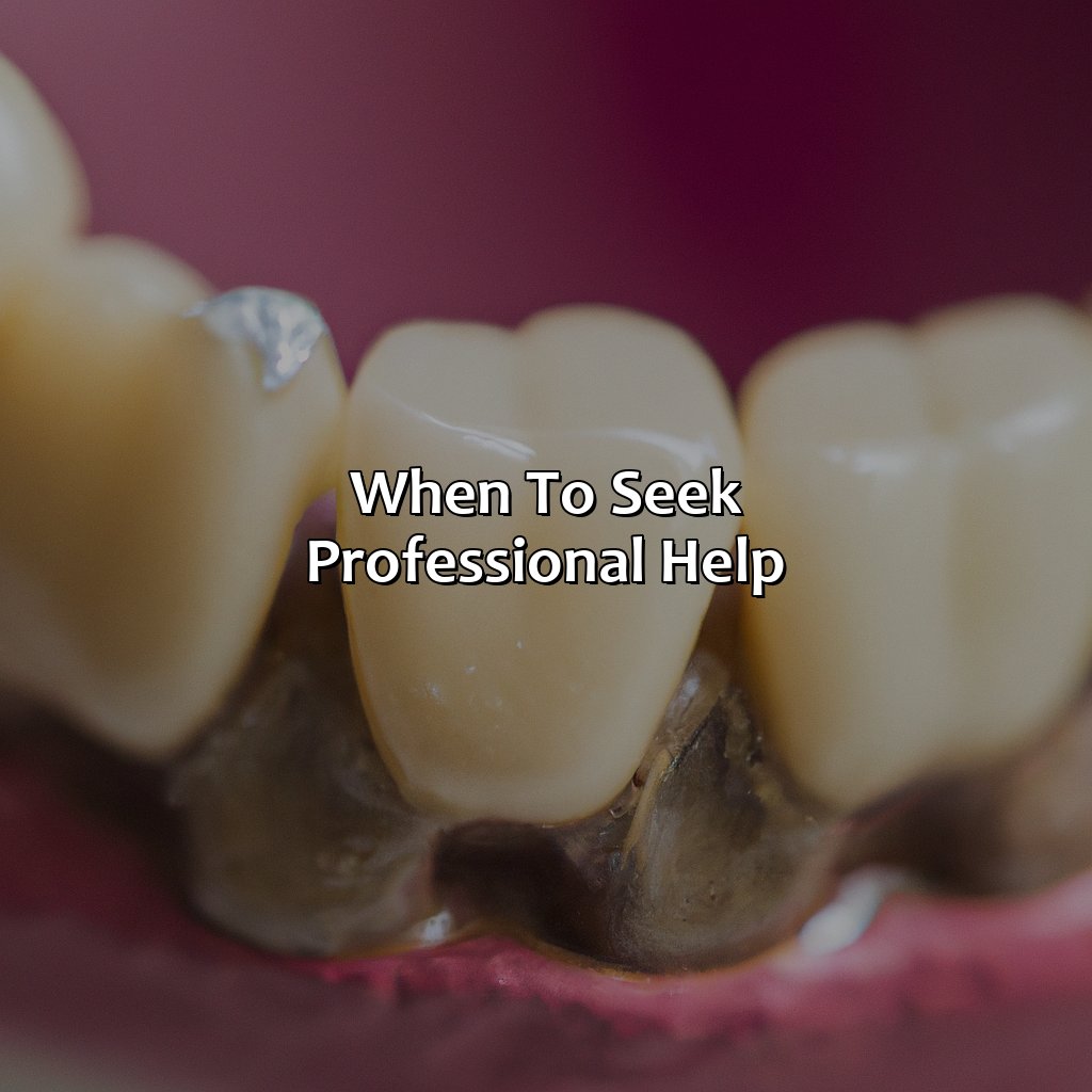 When To Seek Professional Help  - What Color Are Your Gums Supposed To Be, 