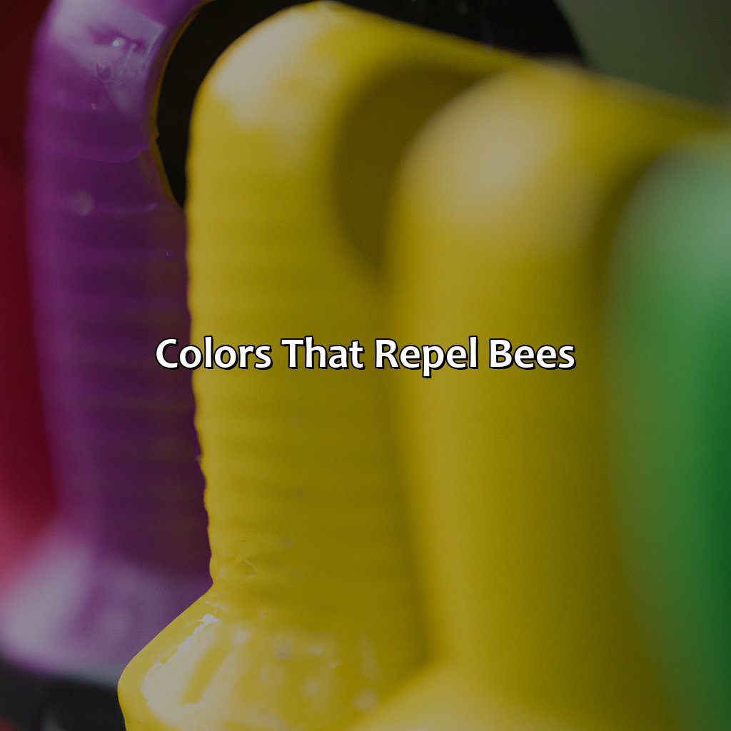 Colors That Repel Bees  - What Color Attracts Bees, 