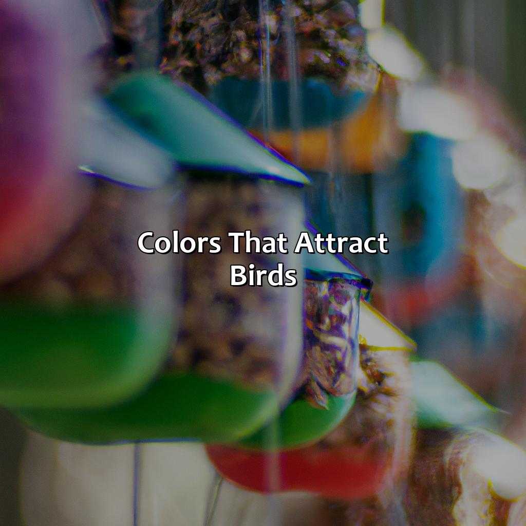 Colors That Attract Birds  - What Color Attracts Birds, 