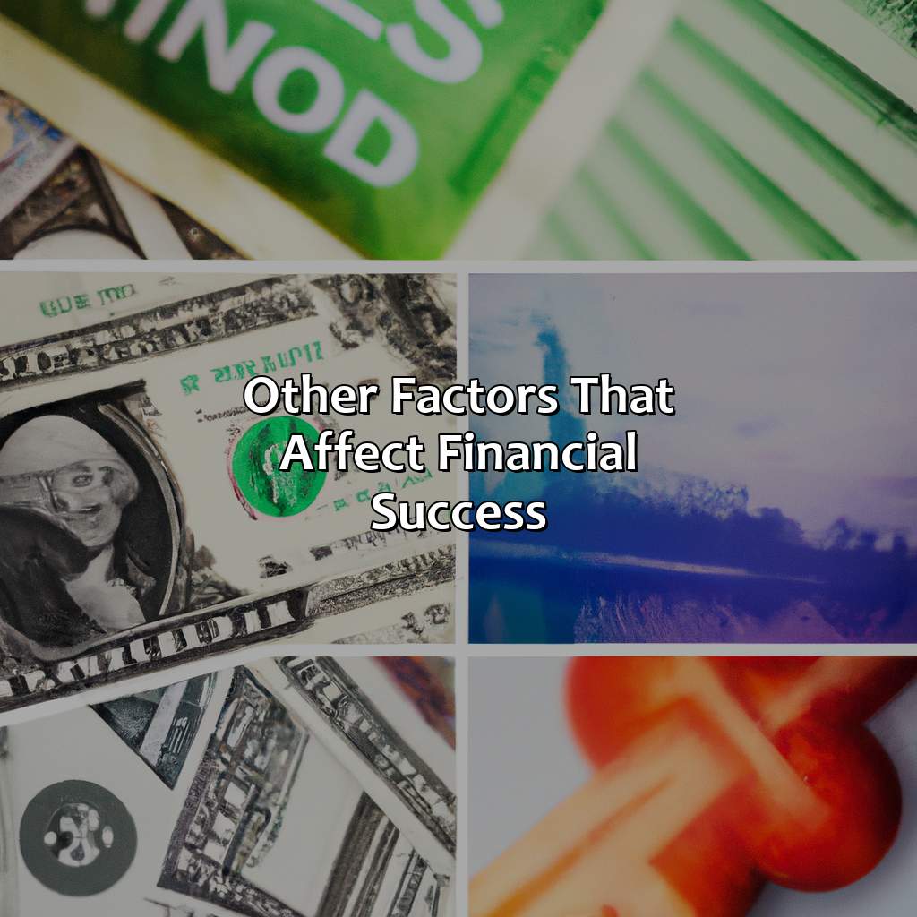 Other Factors That Affect Financial Success  - What Color Attracts Money, 