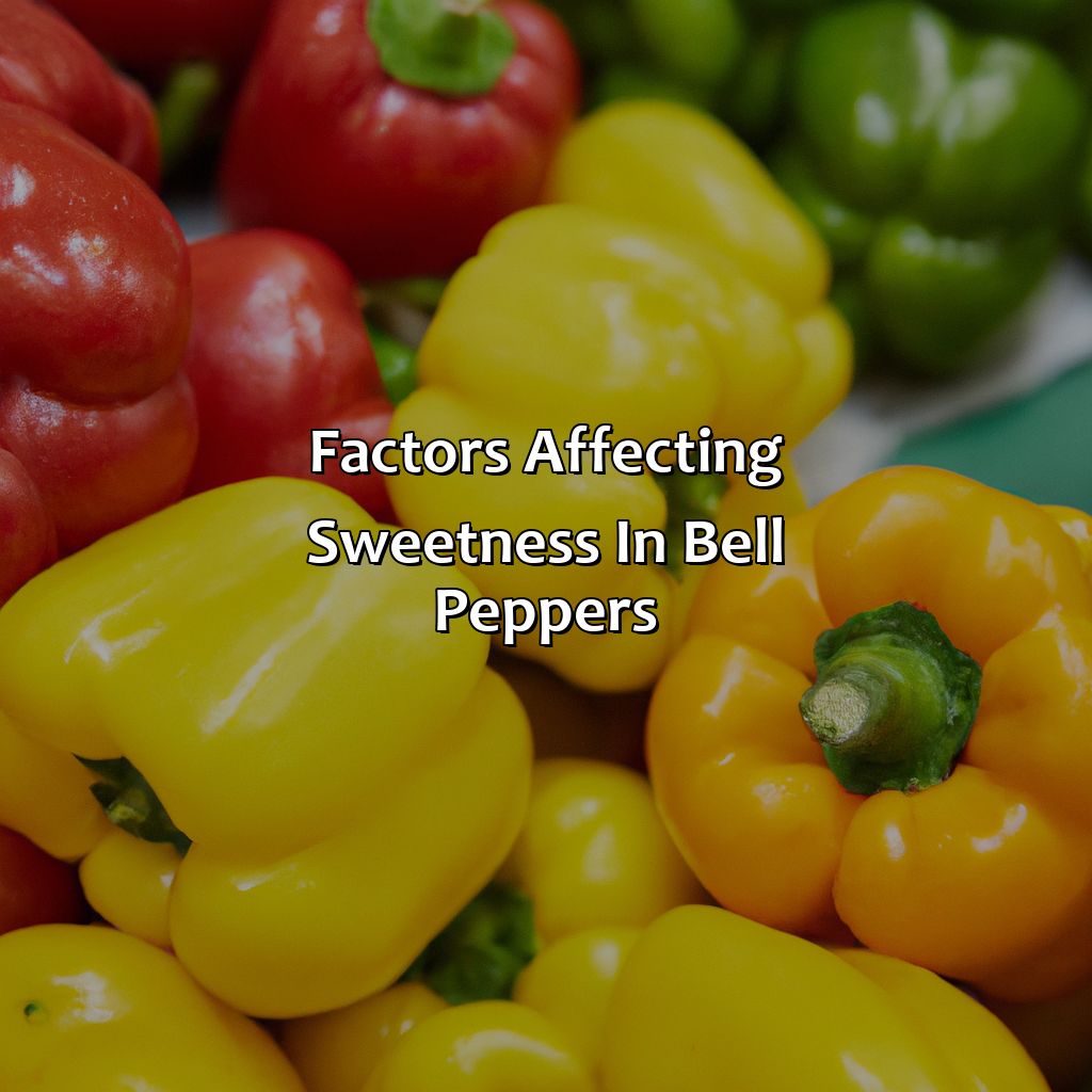 Factors Affecting Sweetness In Bell Peppers  - What Color Bell Pepper Is The Sweetest, 