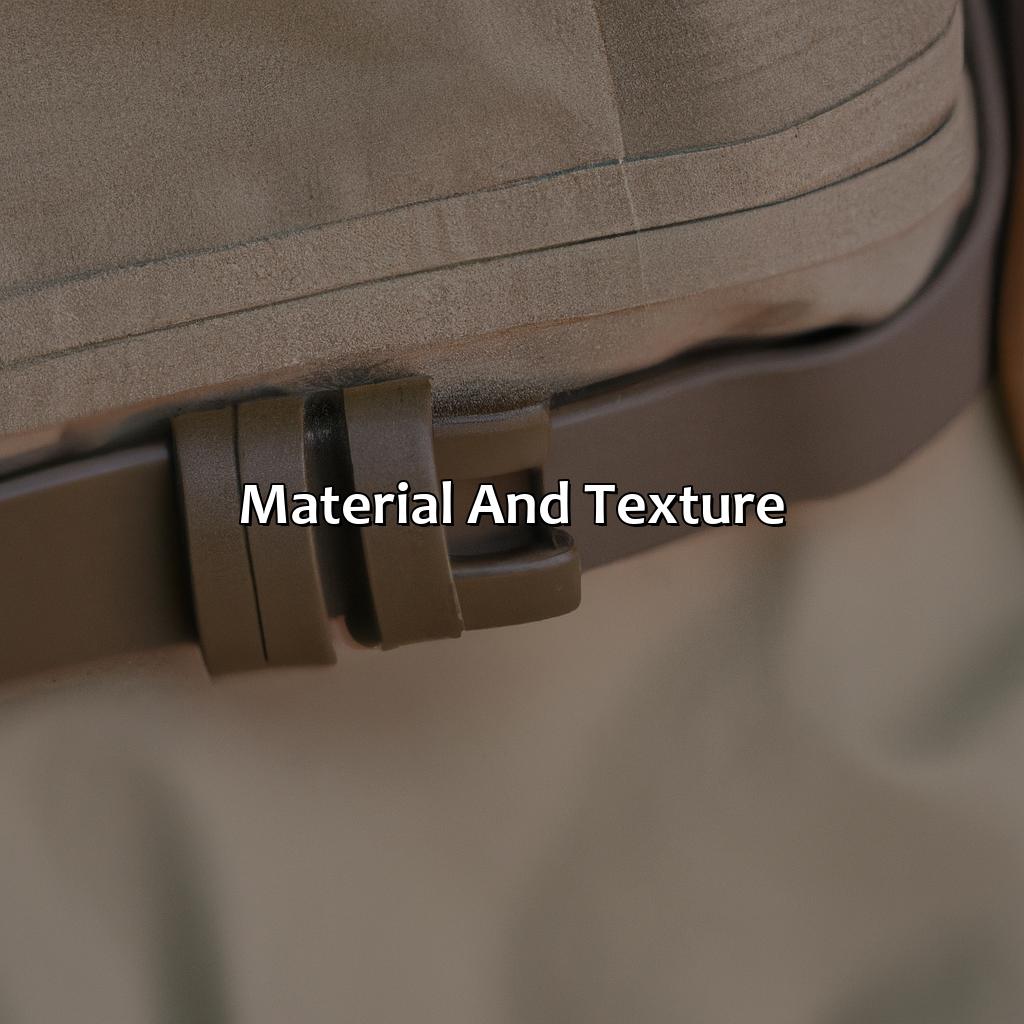 Material And Texture  - What Color Belt With Khaki Pants, 