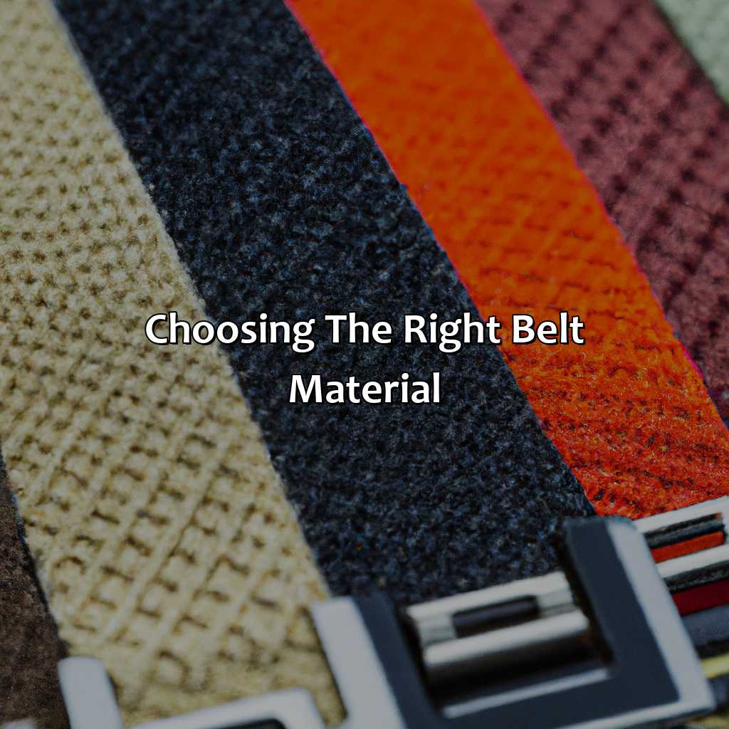 Choosing The Right Belt Material  - What Color Belt With White Shoes, 