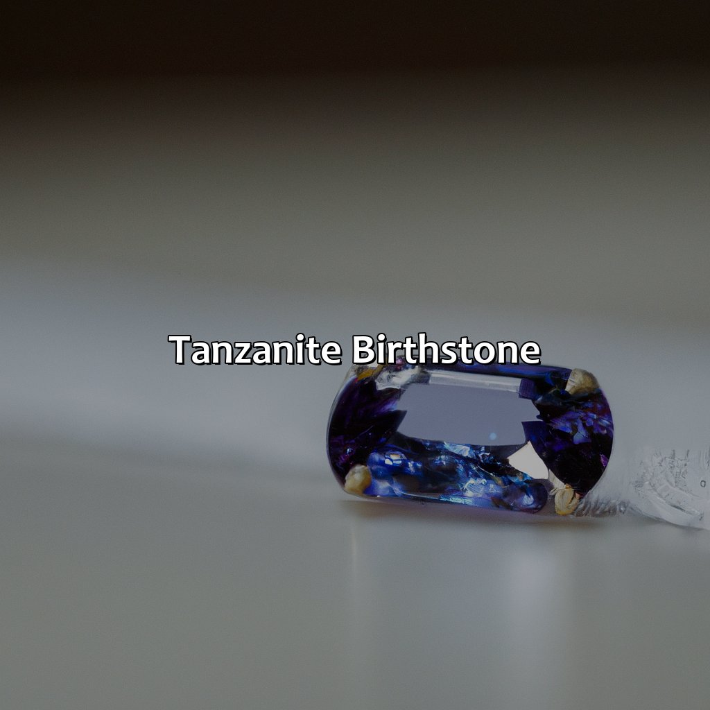 Tanzanite Birthstone  - What Color Birthstone Is December, 