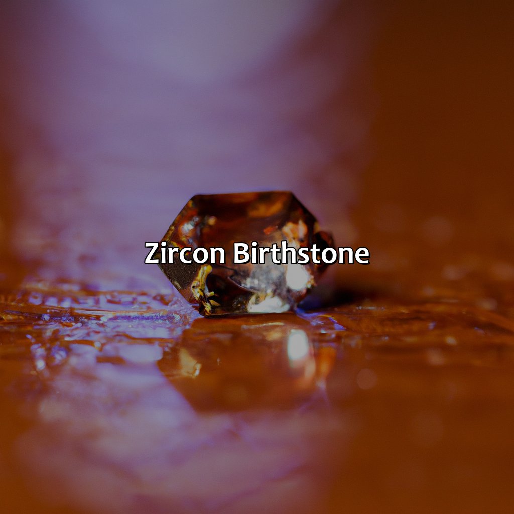 Zircon Birthstone  - What Color Birthstone Is December, 