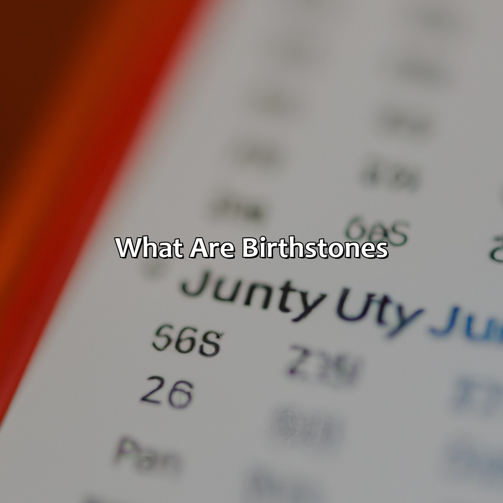 What Are Birthstones?  - What Color Birthstone Is July, 