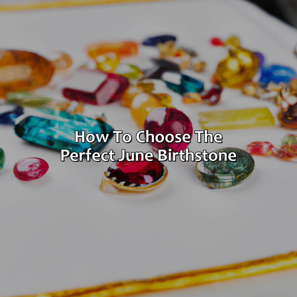 How To Choose The Perfect June Birthstone  - What Color Birthstone Is June, 