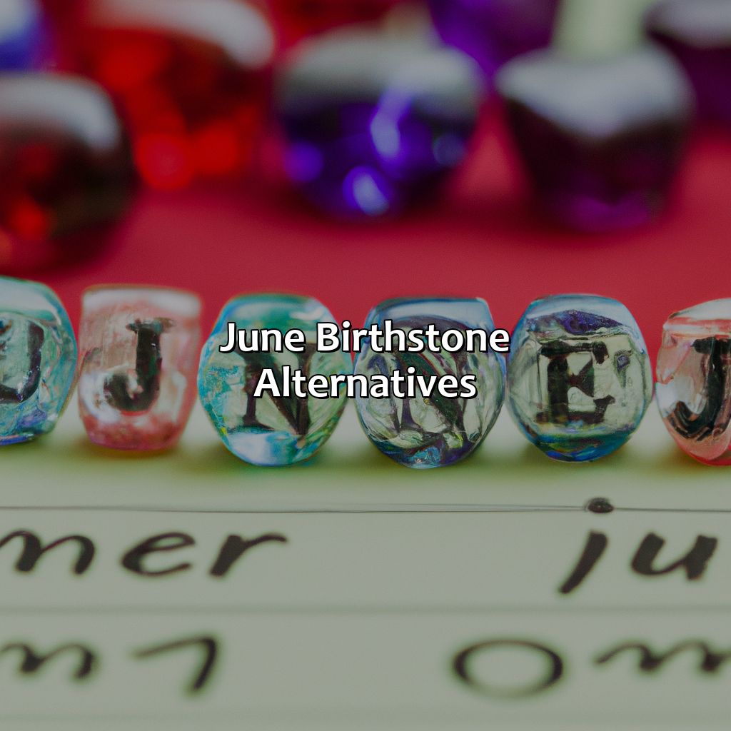 June Birthstone Alternatives  - What Color Birthstone Is June, 