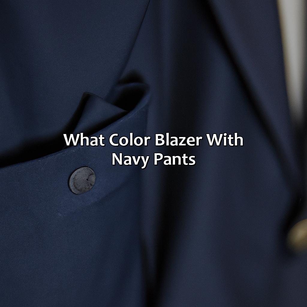 What Color Blazer With Navy Pants - colorscombo.com