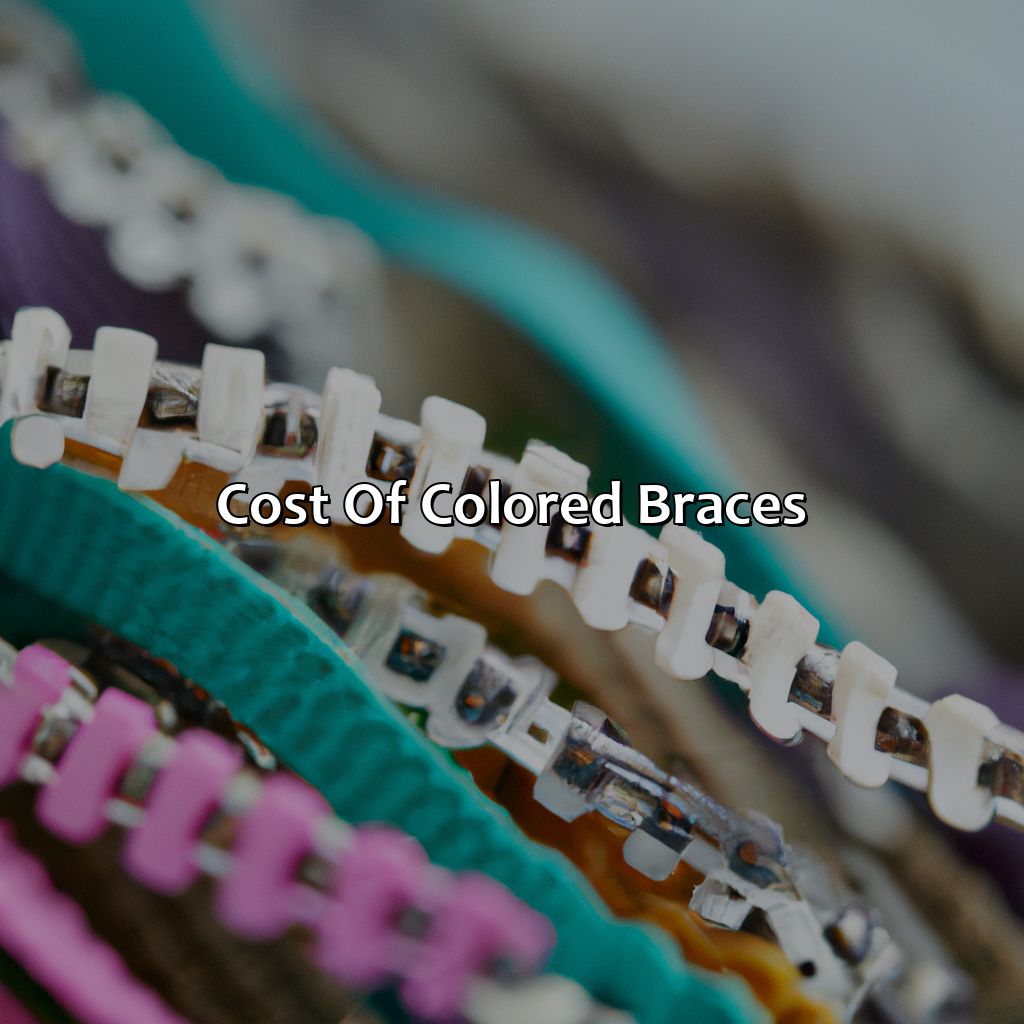 Cost Of Colored Braces  - What Color Braces Are There, 