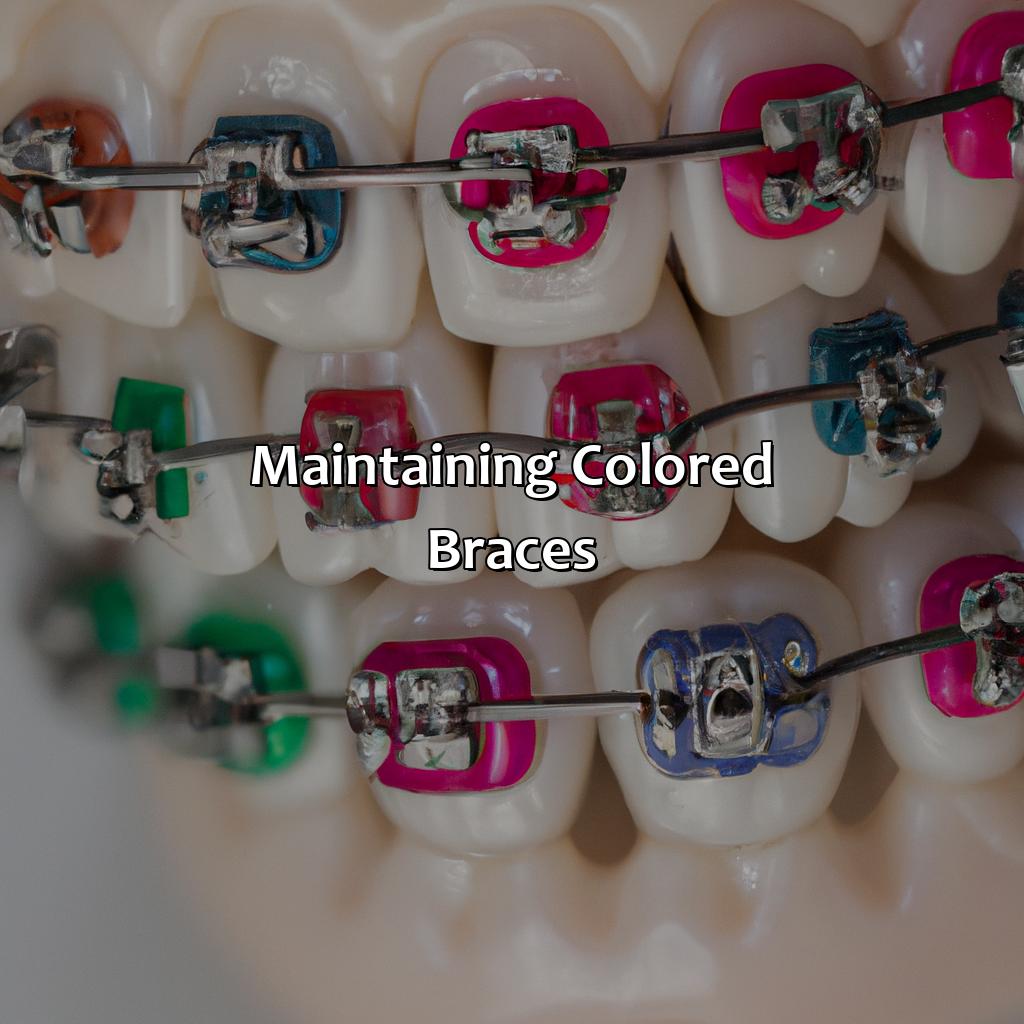 Maintaining Colored Braces  - What Color Braces Are There, 