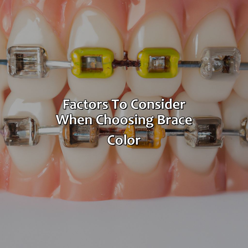 Factors To Consider When Choosing Brace Color  - What Color Braces Make Your Teeth Look White, 