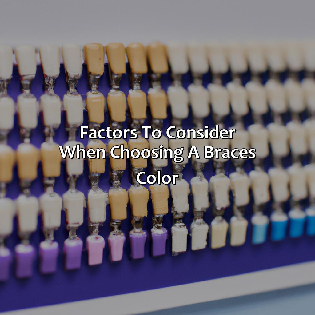Factors To Consider When Choosing A Braces Color  - What Color Braces Should I Get Quiz, 