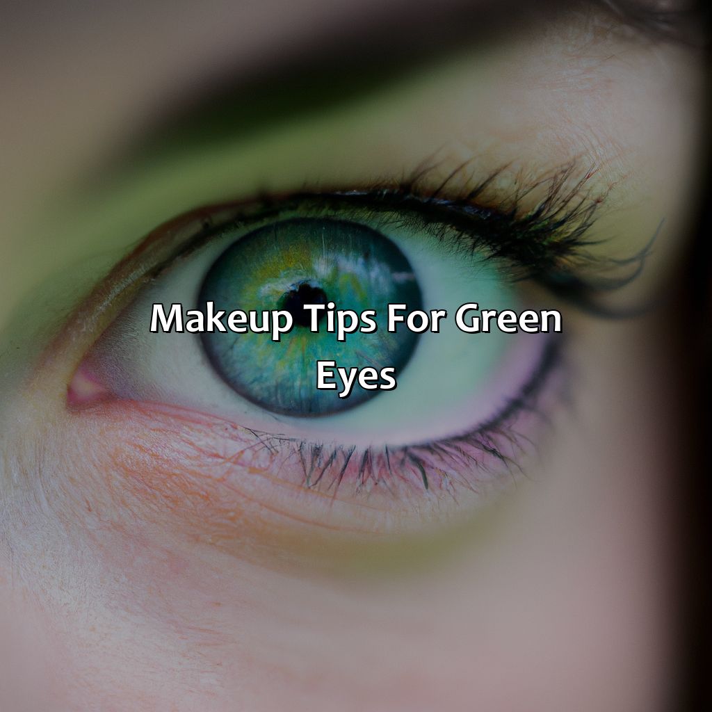Make-Up Tips For Green Eyes  - What Color Brings Out Green Eyes, 