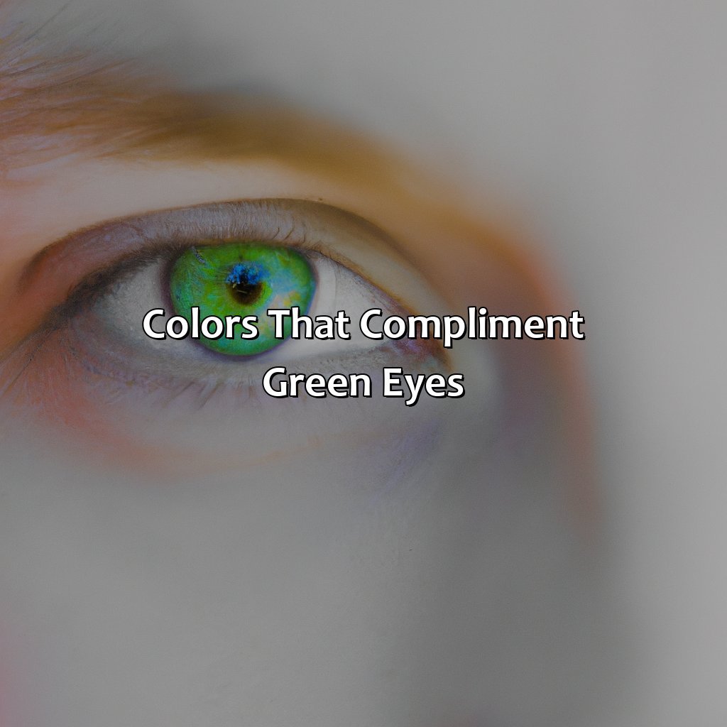 Colors That Compliment Green Eyes  - What Color Brings Out Green Eyes, 