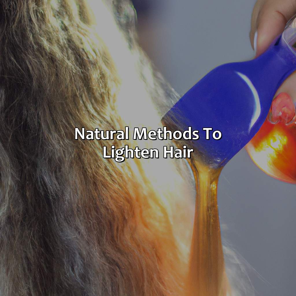 Natural Methods To Lighten Hair  - What Color Can I Dye My Black Hair Without Bleaching, 