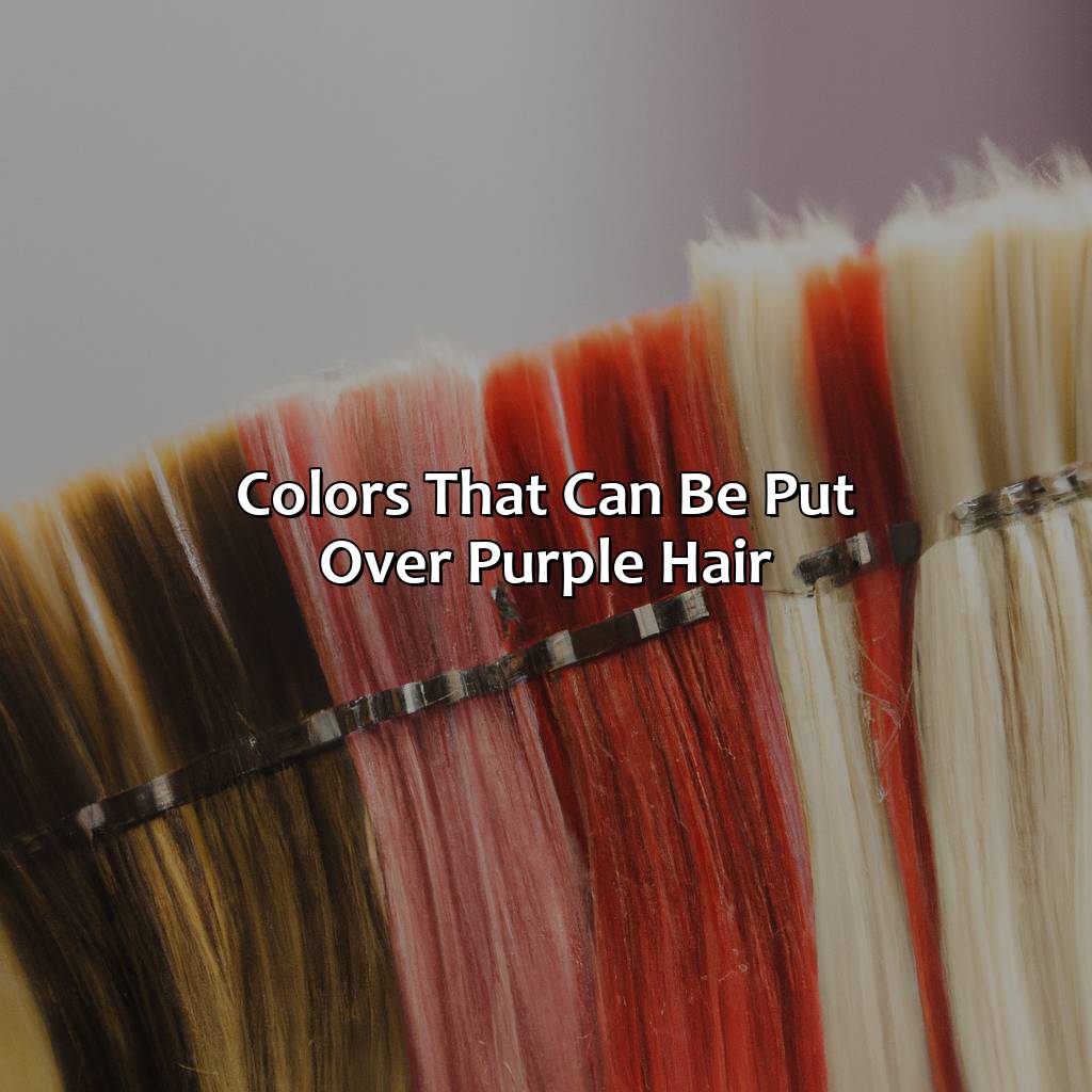 Colors That Can Be Put Over Purple Hair  - What Color Can I Put Over Purple Hair, 