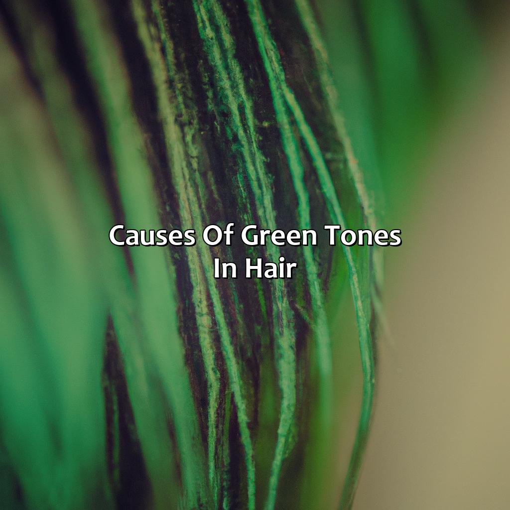 Causes Of Green Tones In Hair  - What Color Cancels Out Green Tones In Hair, 