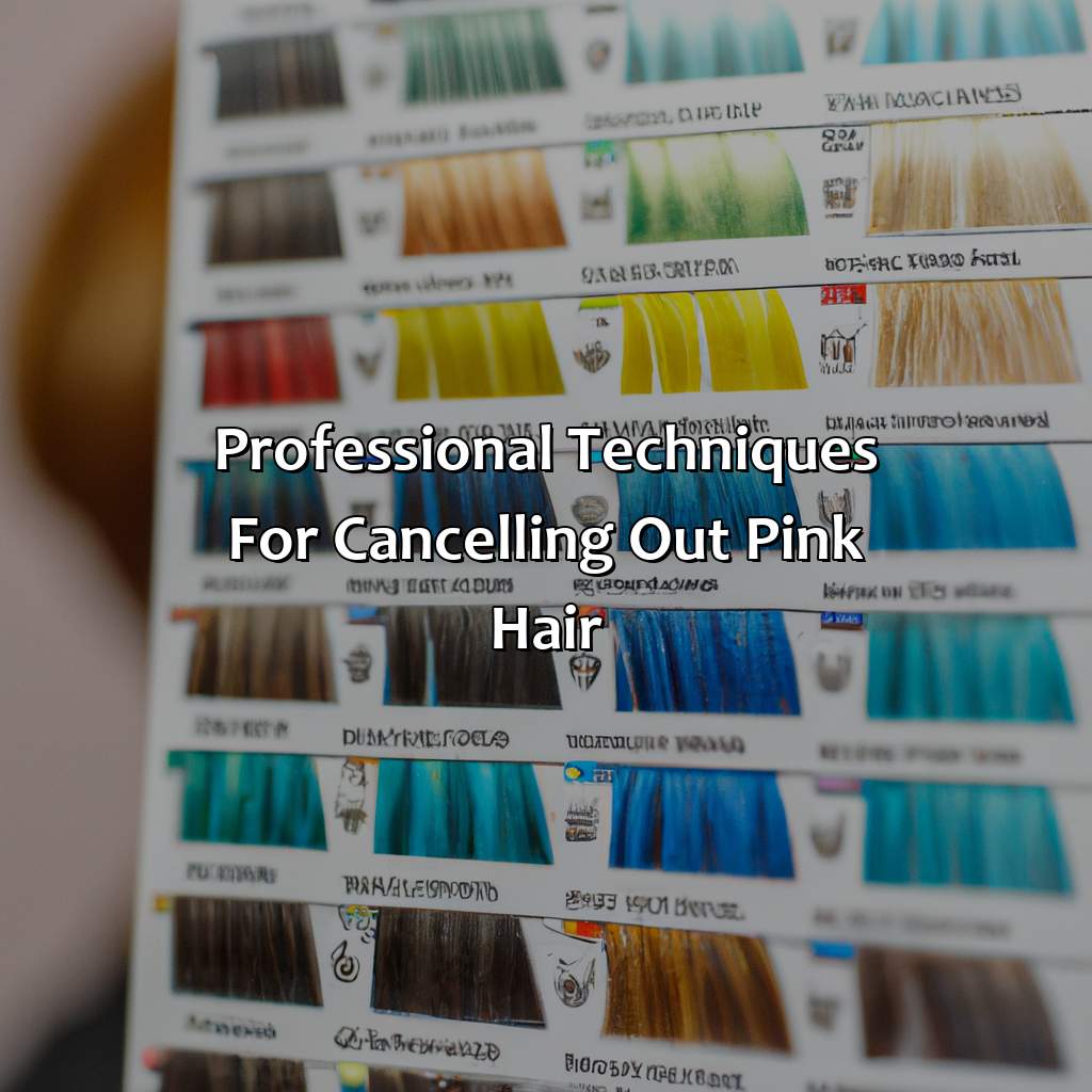 Professional Techniques For Cancelling Out Pink Hair  - What Color Cancels Out Pink Hair, 