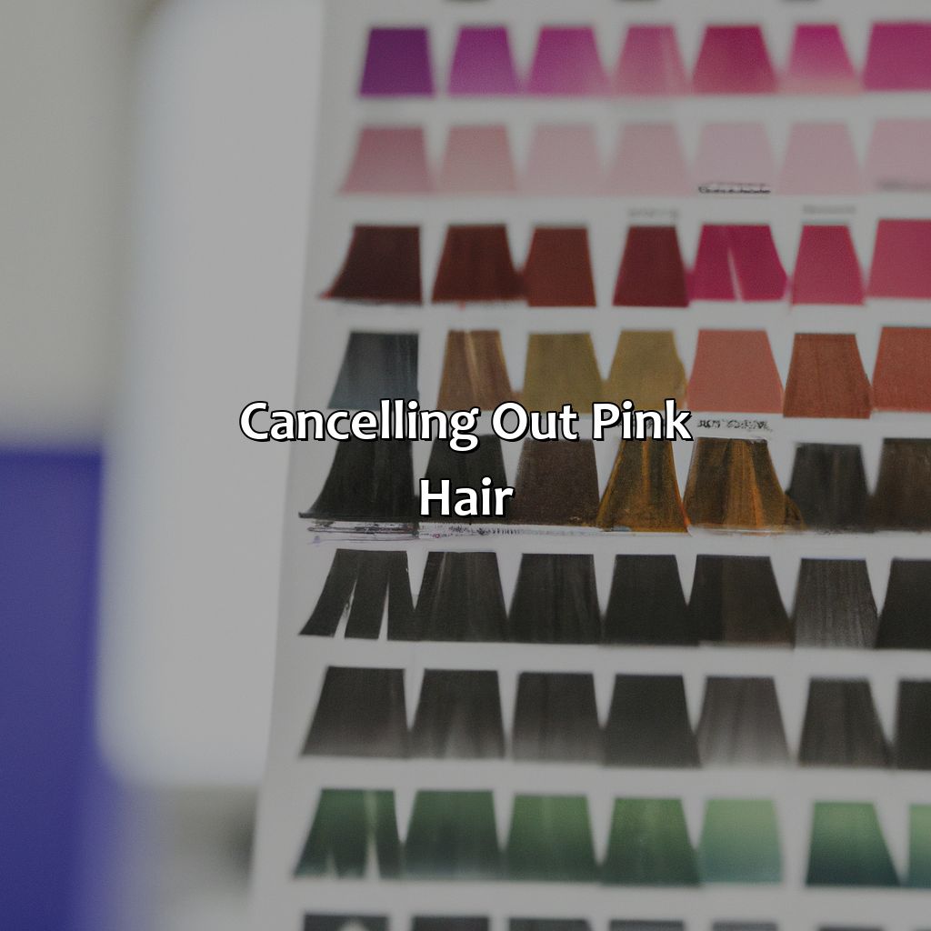 Cancelling Out Pink Hair  - What Color Cancels Out Pink Hair, 