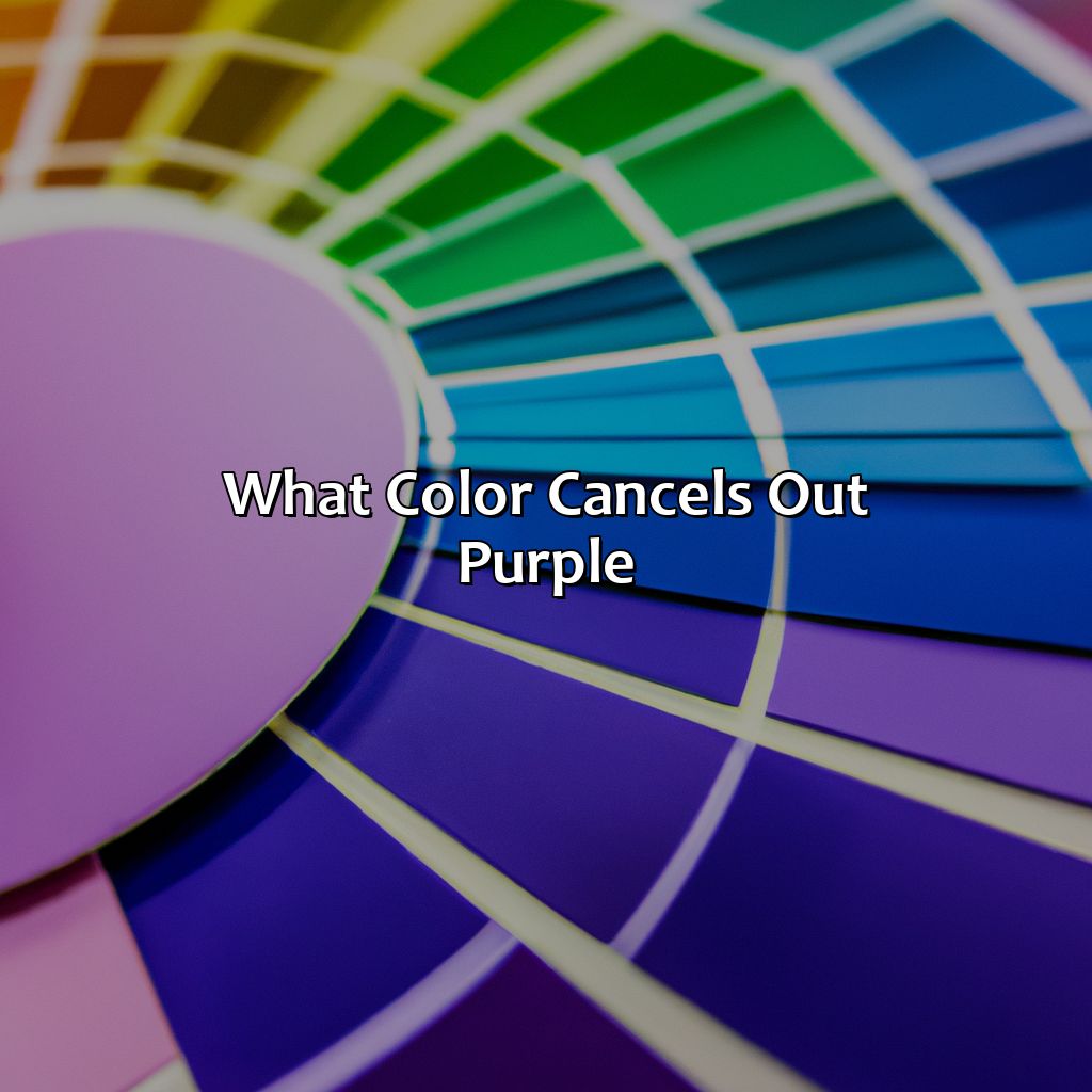 What Color Cancels Out Purple?  - What Color Cancels Out Purple, 