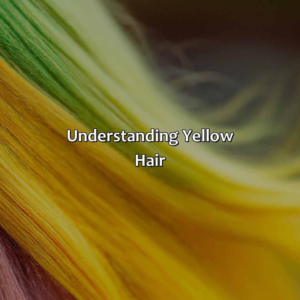 Understanding Yellow Hair  - What Color Cancels Out Yellow Hair, 