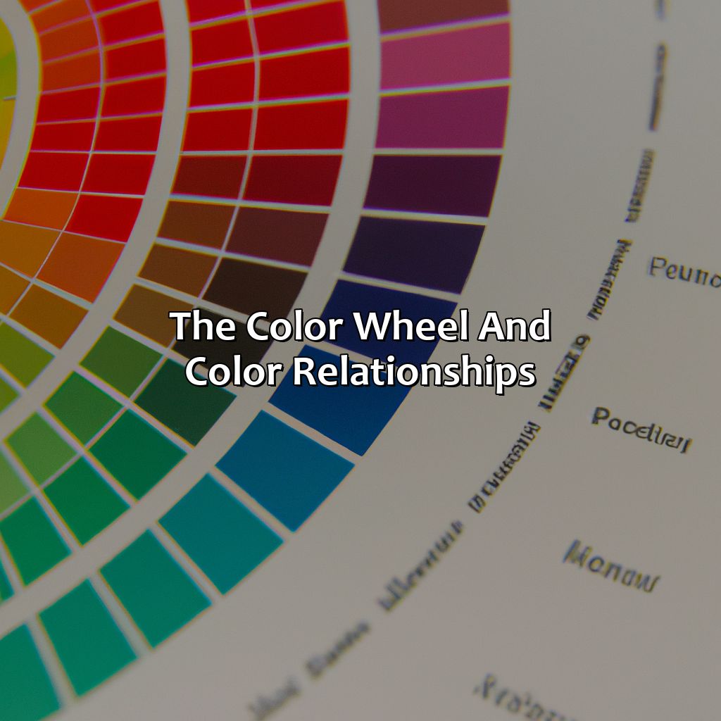 The Color Wheel And Color Relationships  - What Color Cancels Purple, 