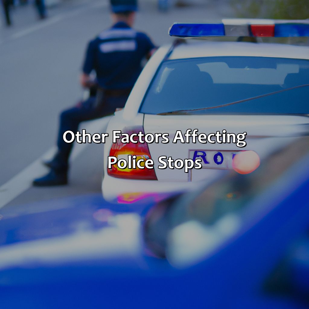 Other Factors Affecting Police Stops  - What Color Car Gets Pulled Over The Most, 