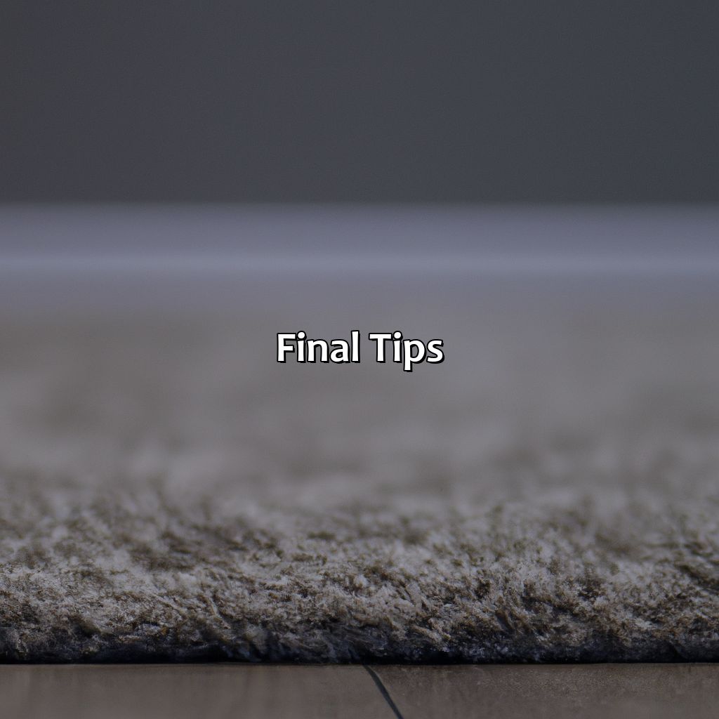 Final Tips  - What Color Carpet Goes With Gray Walls, 