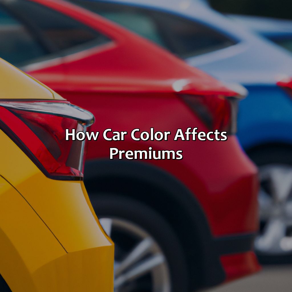 How Car Color Affects Premiums  - What Color Cars Are More Expensive To Insure, 