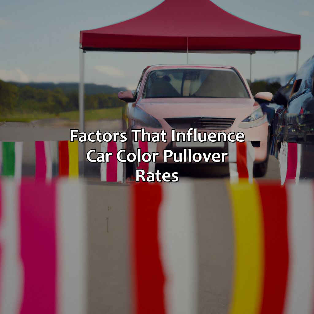 Factors That Influence Car Color Pull-Over Rates  - What Color Cars Get Pulled Over The Most, 