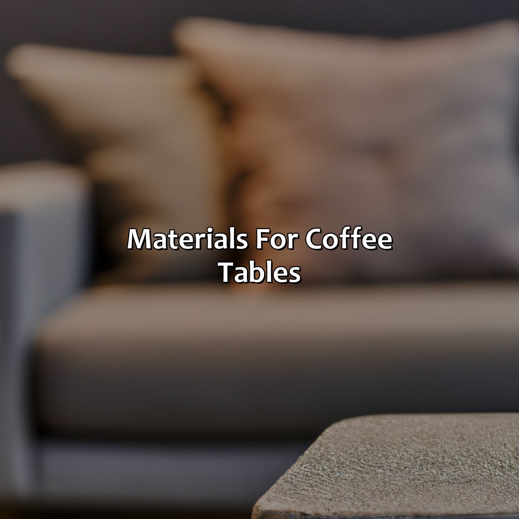 Materials For Coffee Tables  - What Color Coffee Table With Grey Couch, 