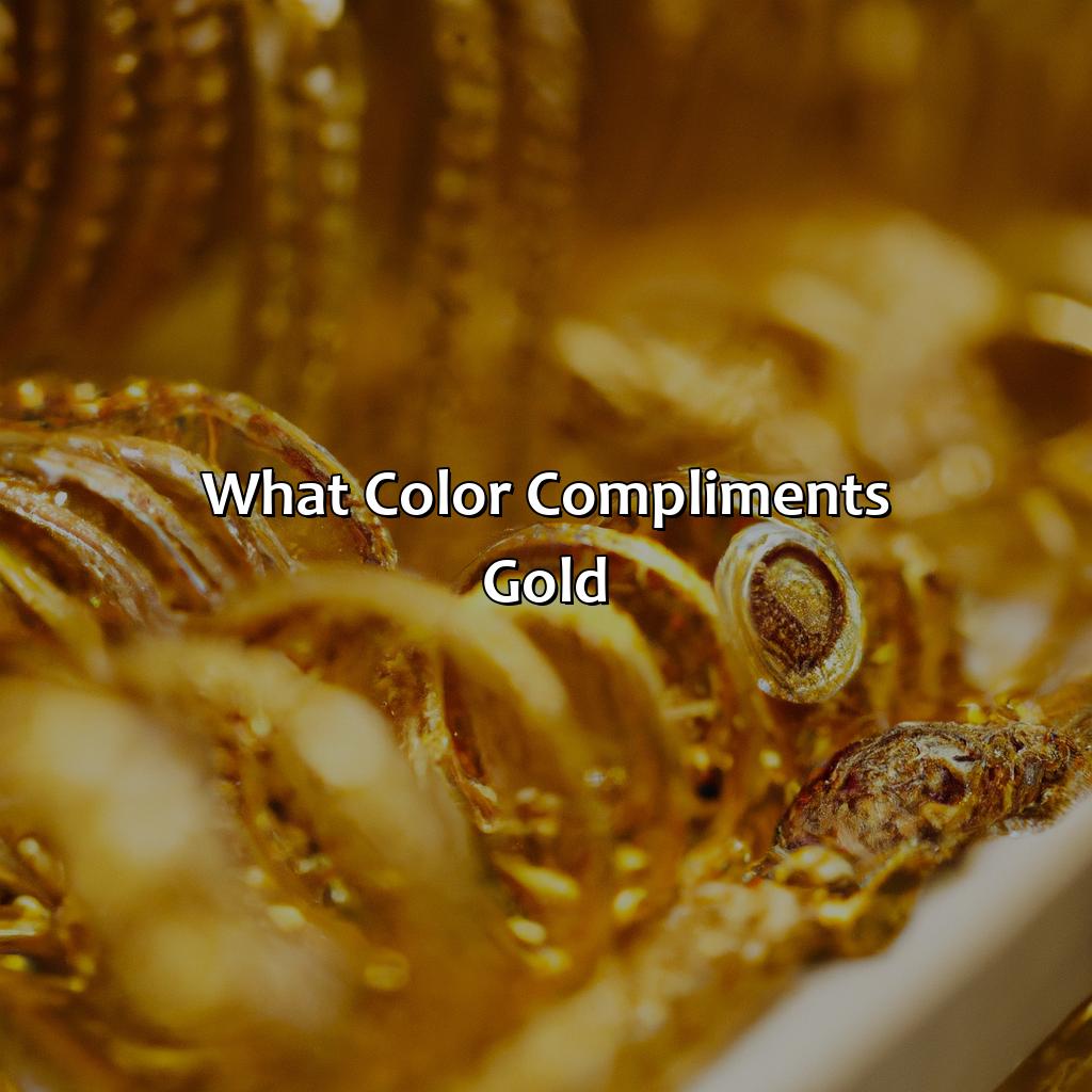 What Color Compliments Gold - colorscombo.com