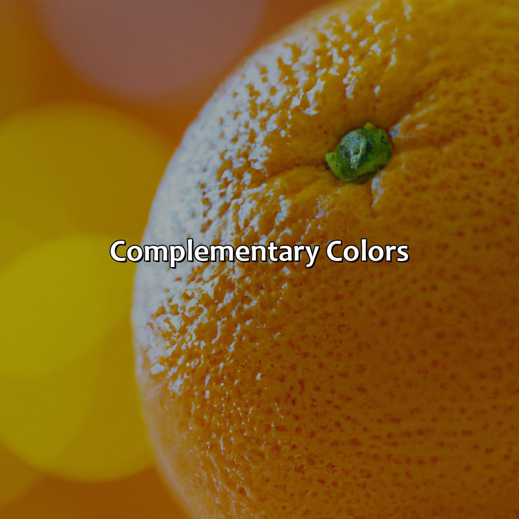 Complementary Colors  - What Color Compliments Orange, 