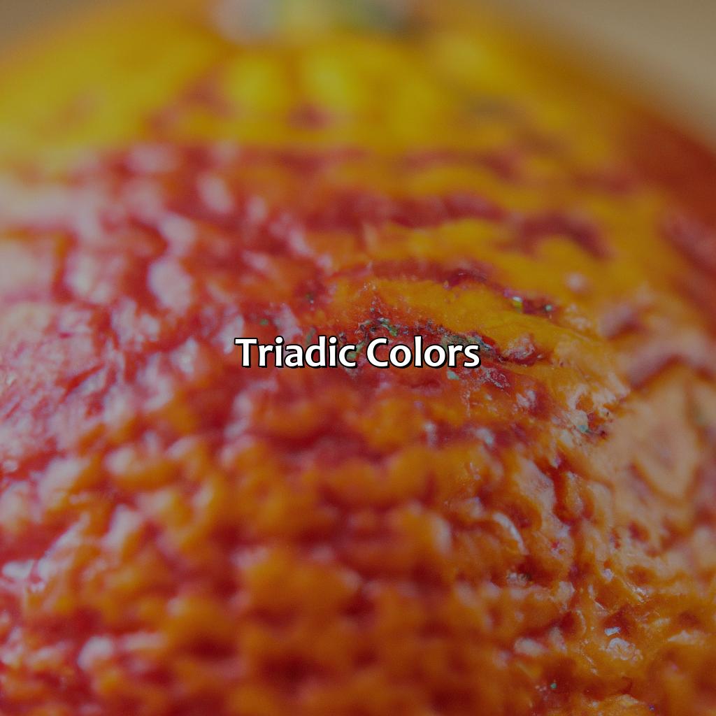 Triadic Colors  - What Color Compliments Orange, 