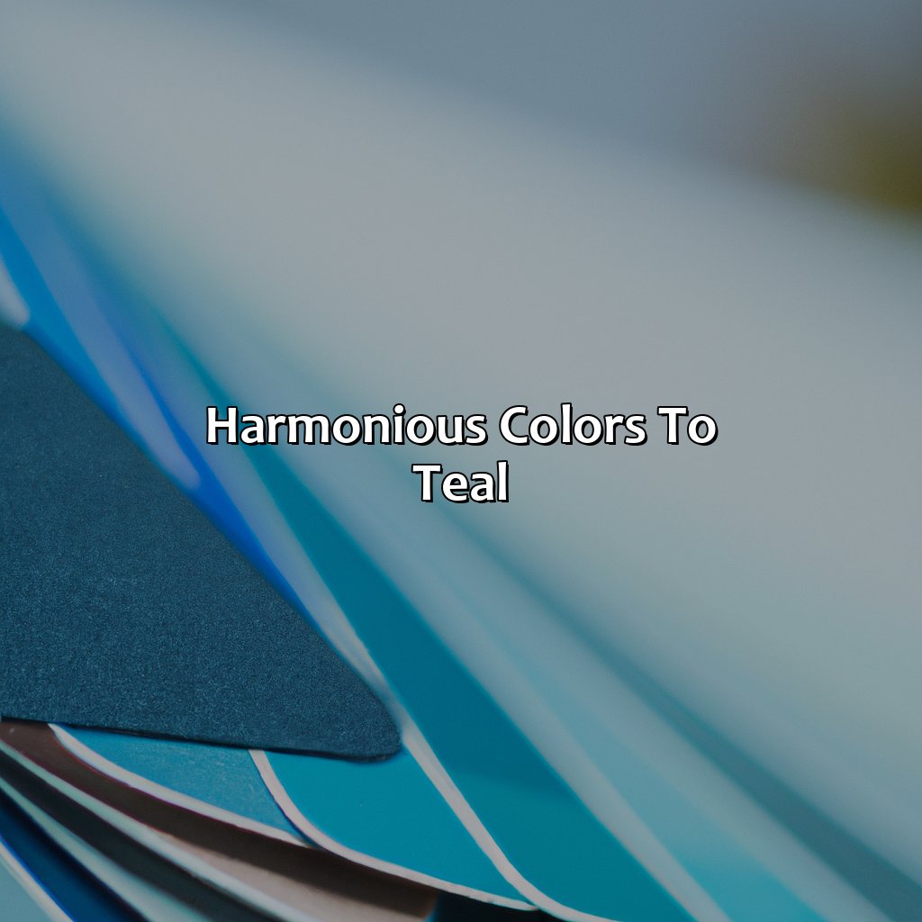 Harmonious Colors To Teal  - What Color Compliments Teal, 