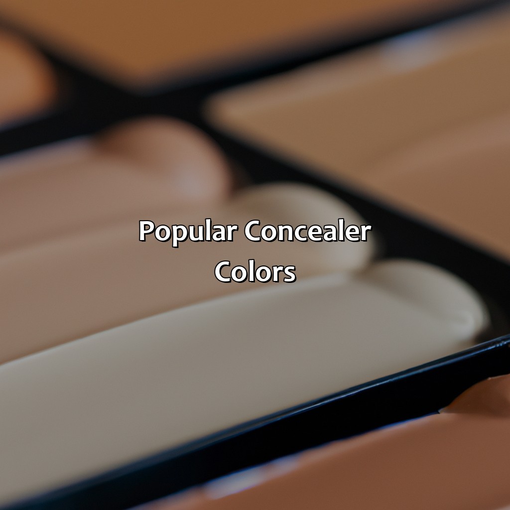 Popular Concealer Colors  - What Color Concealer, 