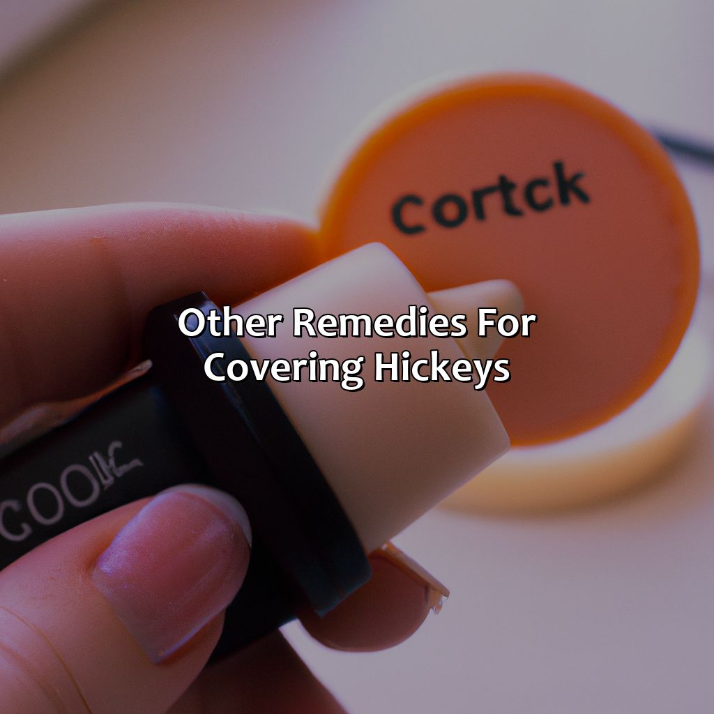 Other Remedies For Covering Hickeys  - What Color Corrector For Hickeys, 