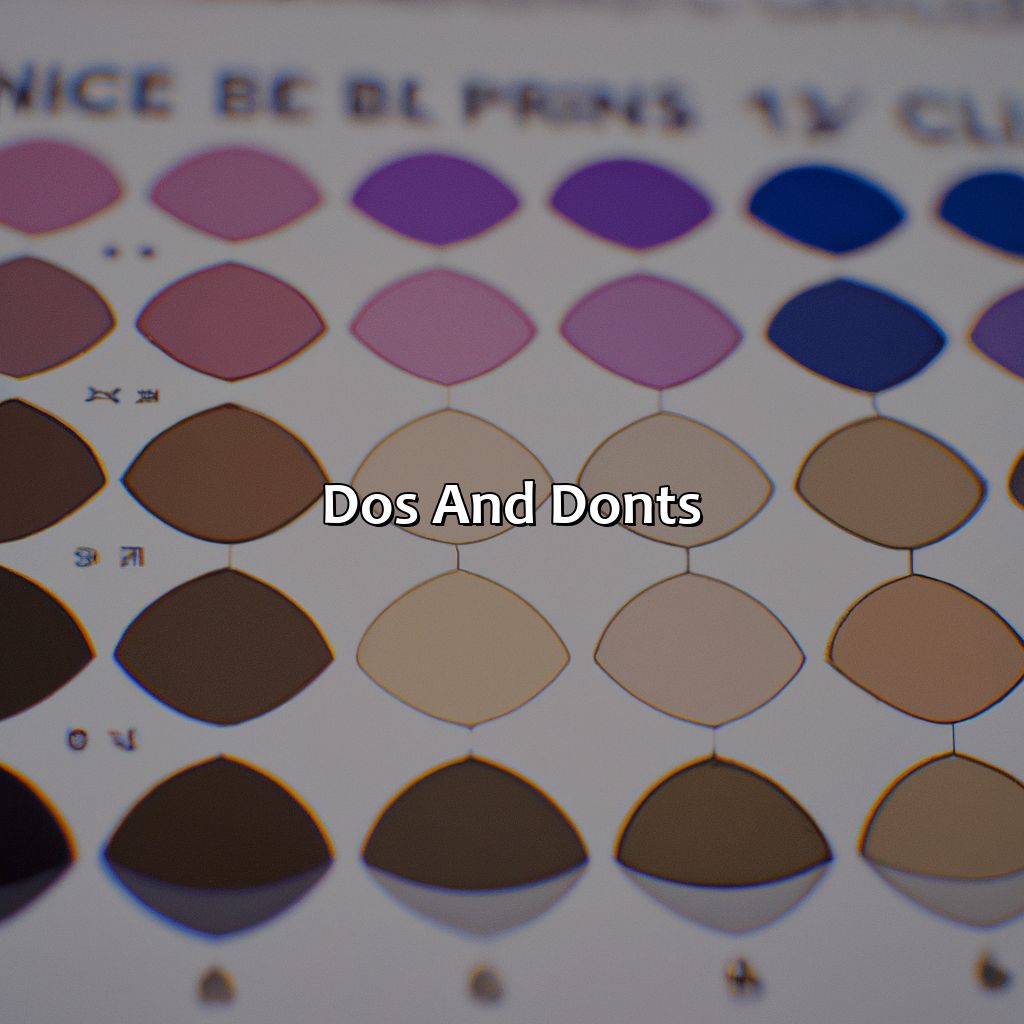 Dos And Don’Ts  - What Color Corrects Dark Circles, 
