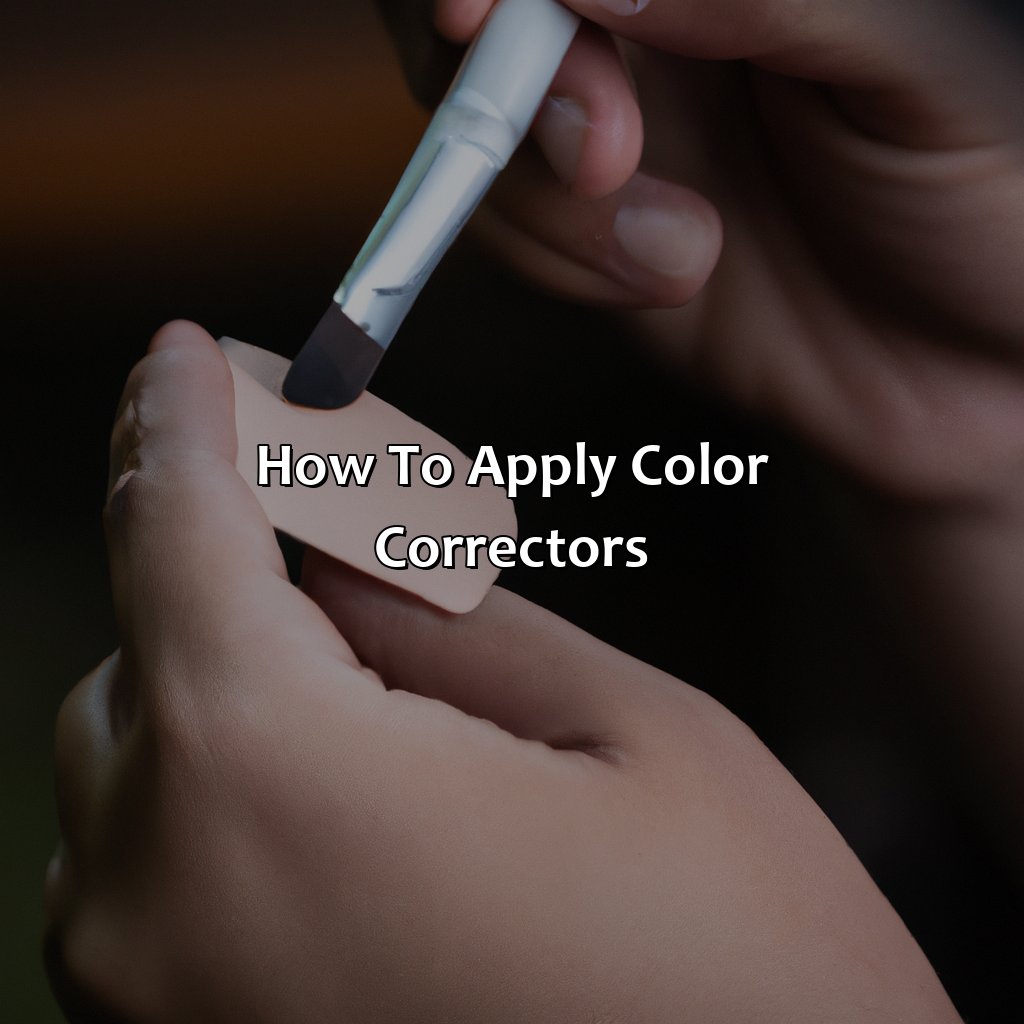 How To Apply Color Correctors  - What Color Corrects Dark Spots, 