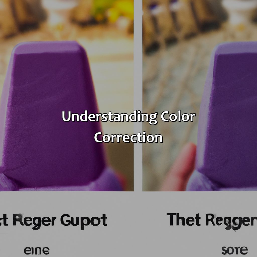 Understanding Color Correction  - What Color Corrects Purple, 