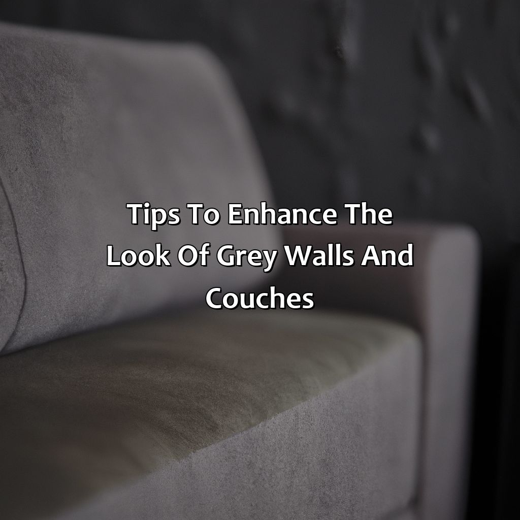 Tips To Enhance The Look Of Grey Walls And Couches  - What Color Couch Goes With Grey Walls, 