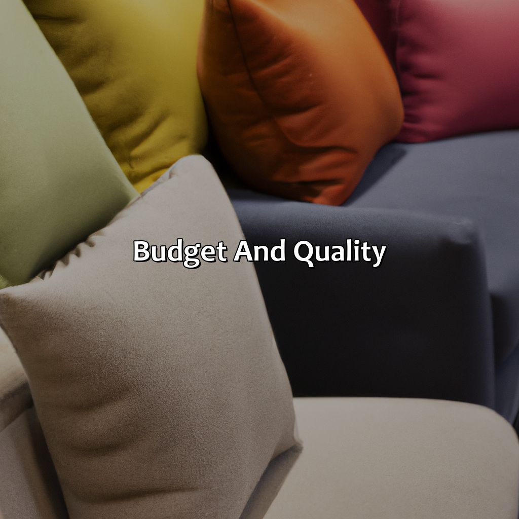 Budget And Quality  - What Color Couch Should I Get, 
