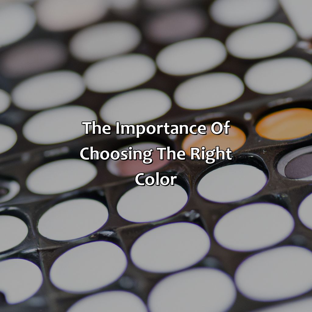 The Importance Of Choosing The Right Color  - What Color Covers Dark Circles, 