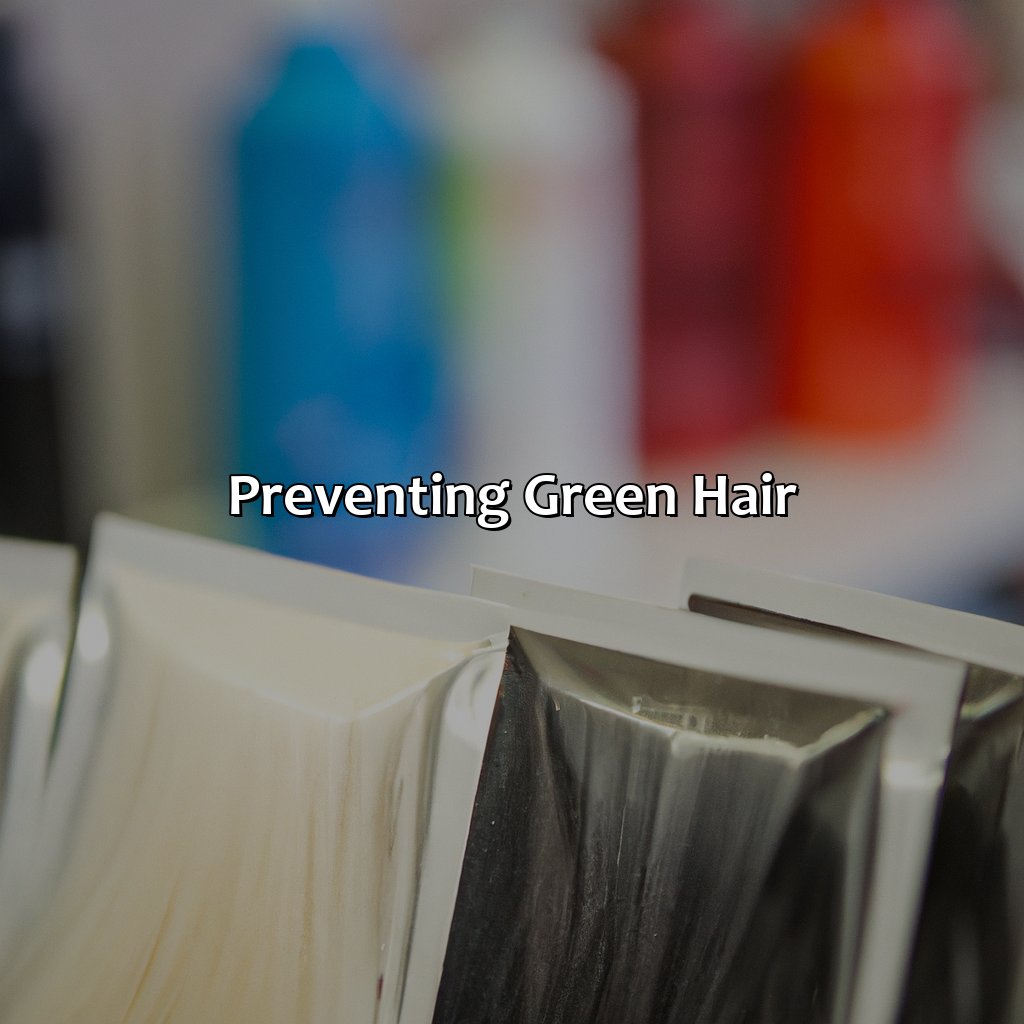 Preventing Green Hair  - What Color Covers Green Hair, 
