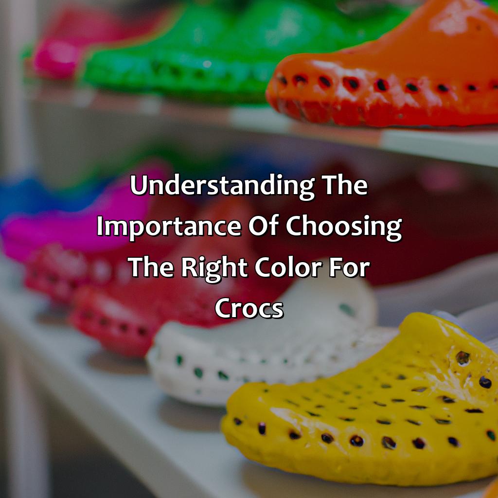 Understanding The Importance Of Choosing The Right Color For Crocs  - What Color Crocs Should I Buy, 
