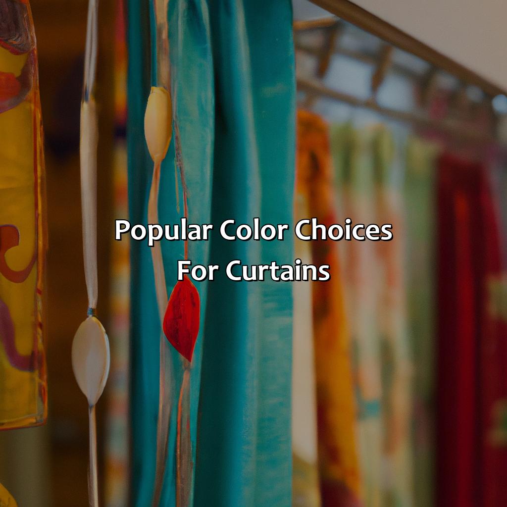 Popular Color Choices For Curtains  - What Color Curtains, 