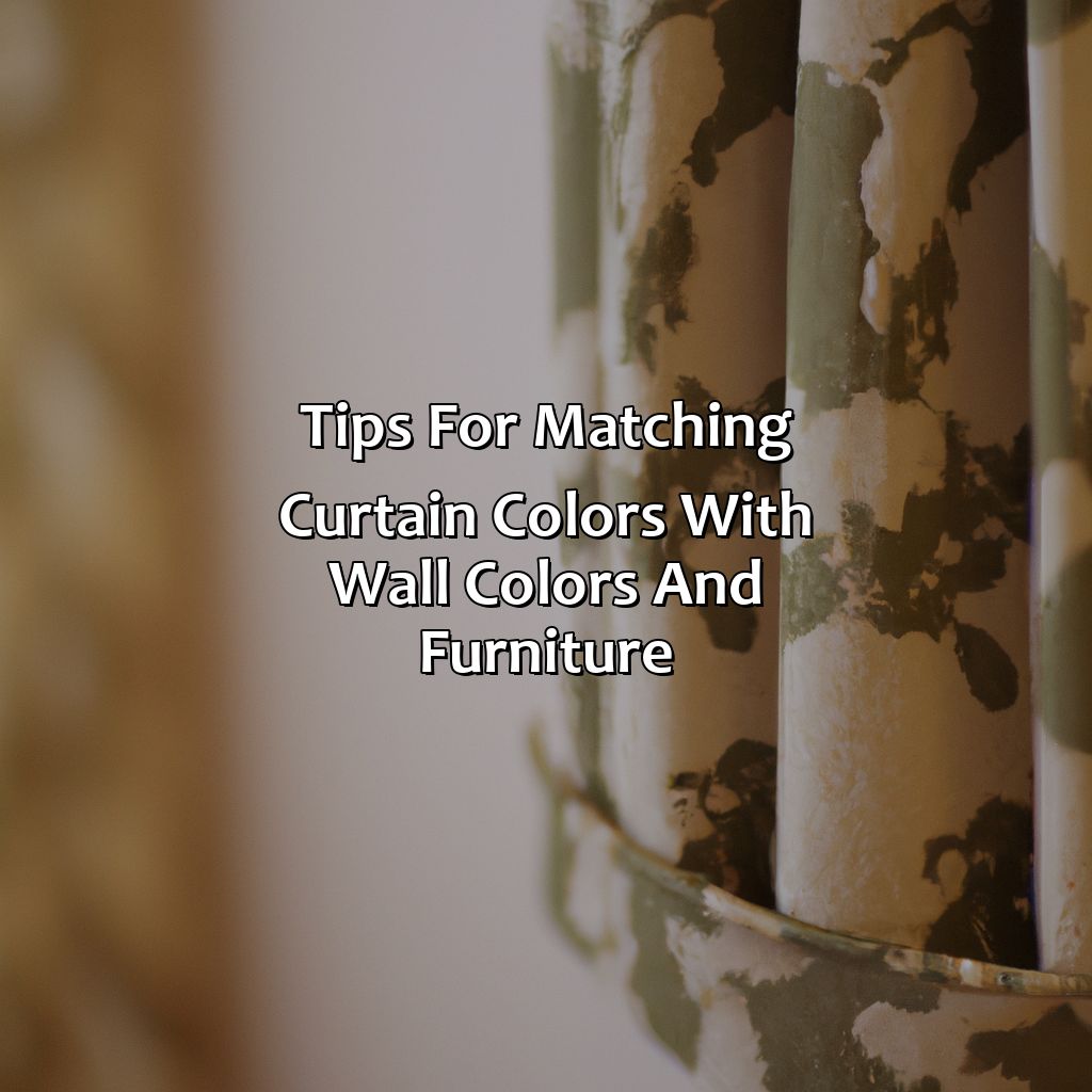 Tips For Matching Curtain Colors With Wall Colors And Furniture  - What Color Curtains, 