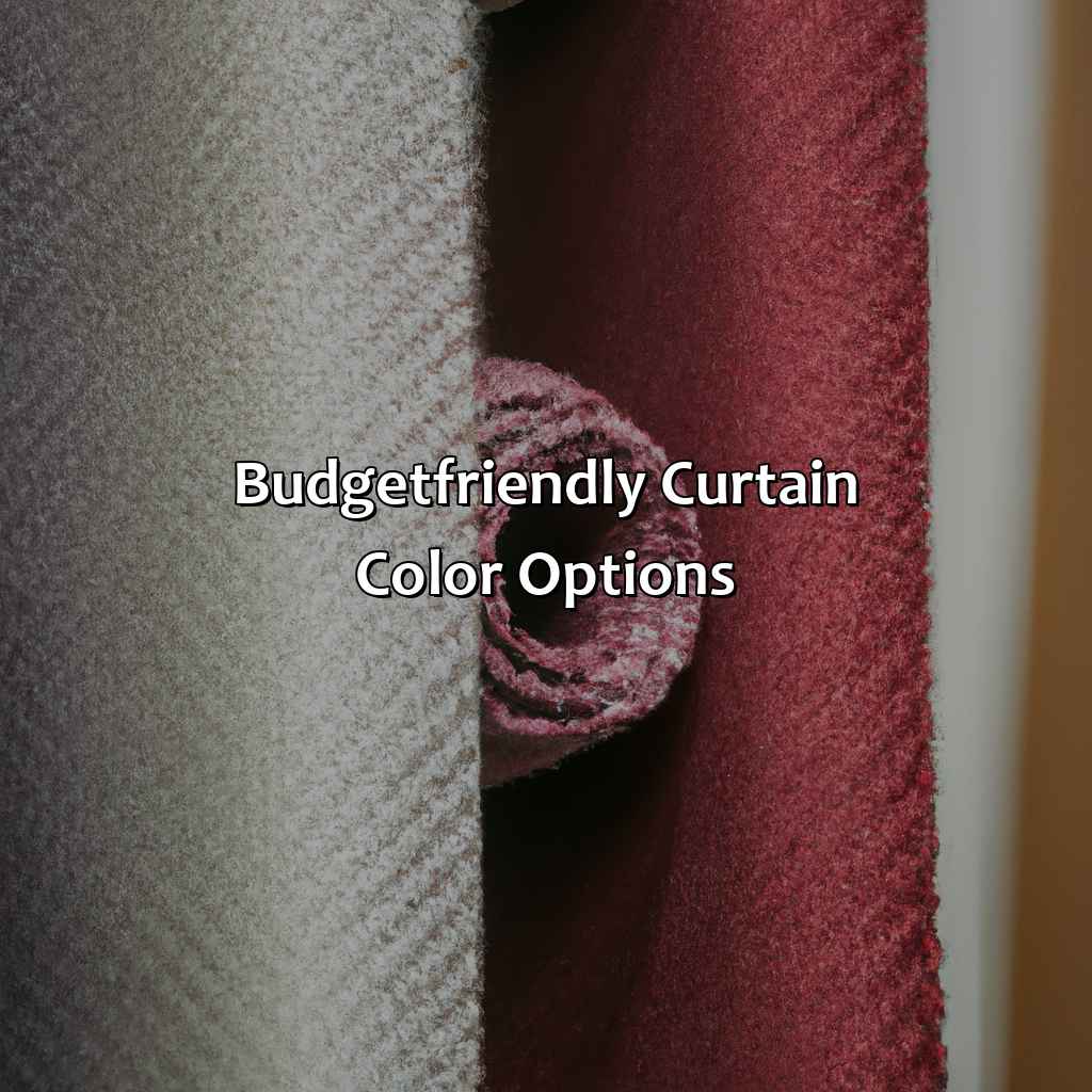 Budget-Friendly Curtain Color Options  - What Color Curtains, 