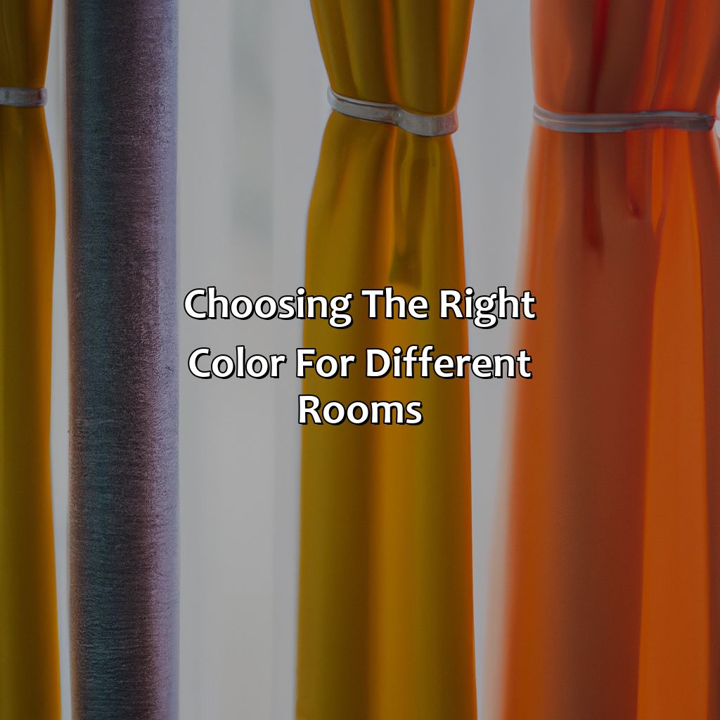 Choosing The Right Color For Different Rooms  - What Color Curtains Should I Get, 
